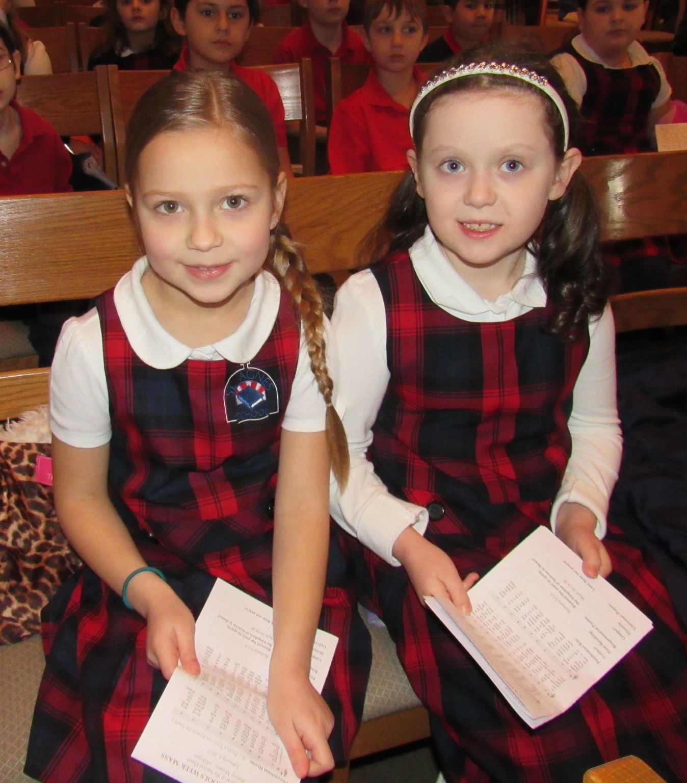 Two St. Agnes students